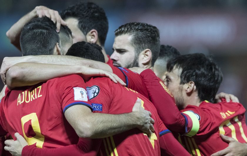 Spain vs Macedonia European Qualifiers Russia 2018