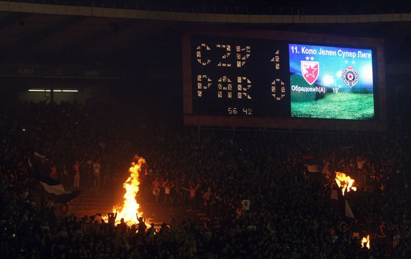 Belgrade soccer derby