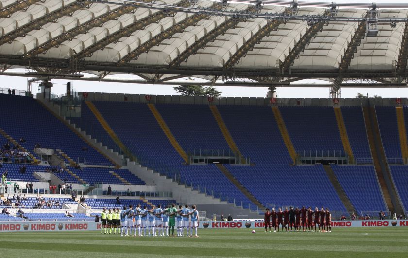 Italy Soccer Serie A: Roma defeats Lazio 4-1